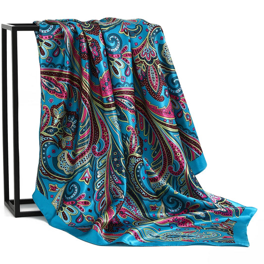 Stilvolles Polyester Halstuch für Damen - Vielseitiger Retro Look