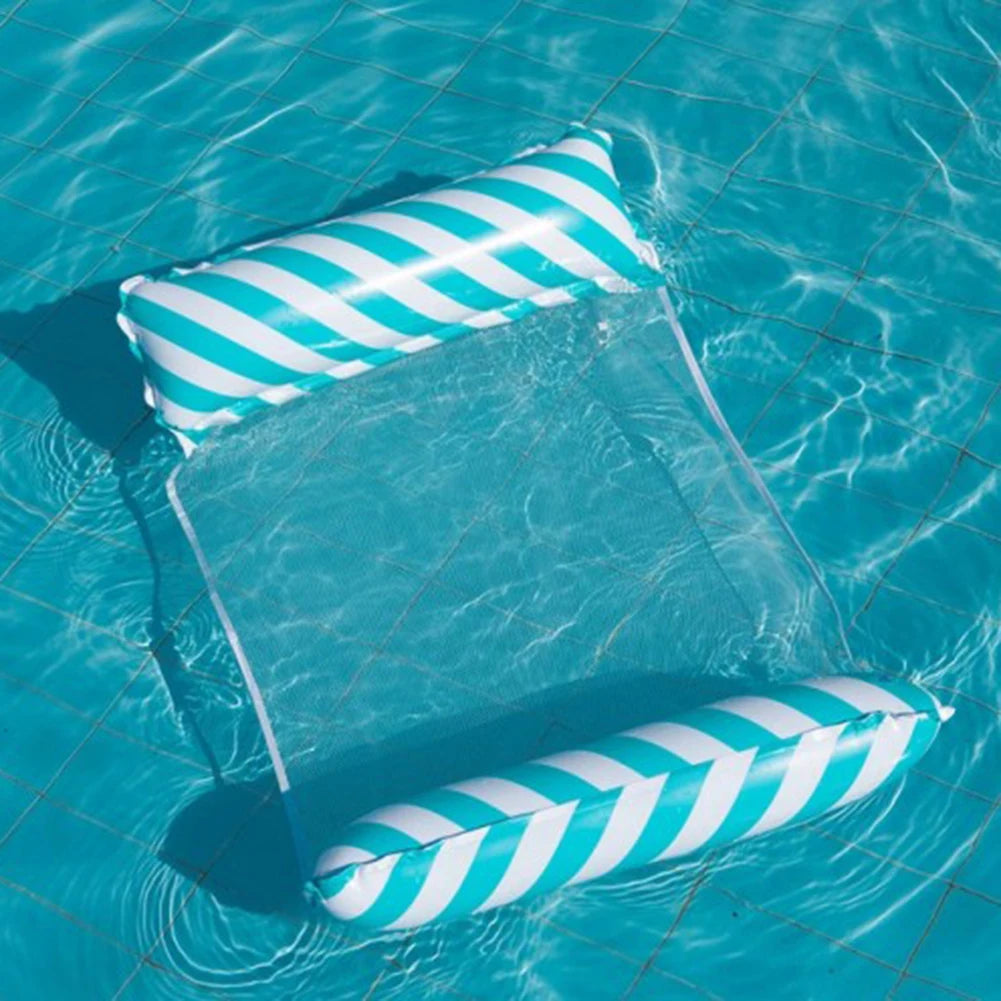 Ergonomische aufblasbare Wasserhängematte – leicht, faltbar - komfortabel fürs Wasser