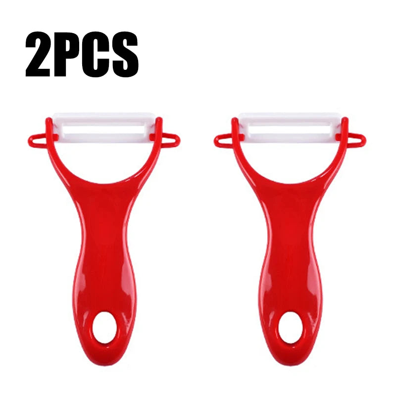 Keramik Obstschälmesser Multifunktionaler Gemüseschäler mit Hobel