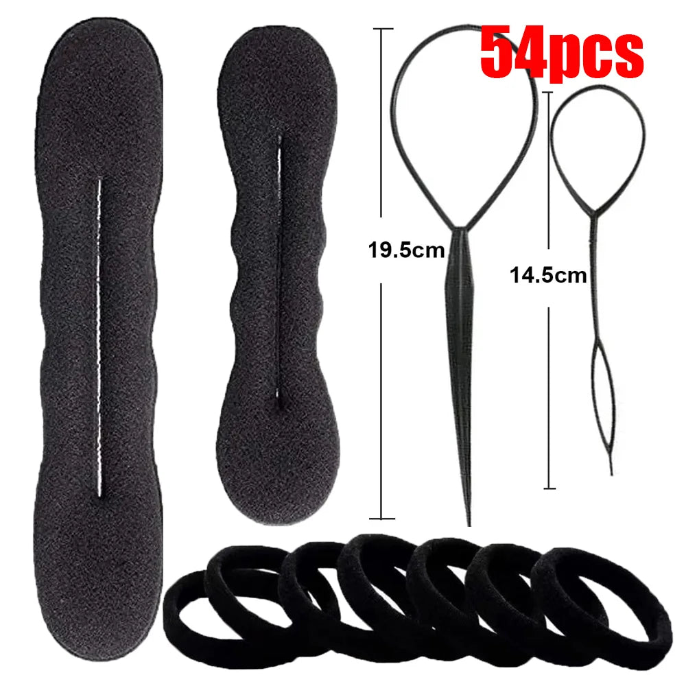 Multifunktionaler Haarwickler und Stirnband für Dauerhafte Locken und Styling