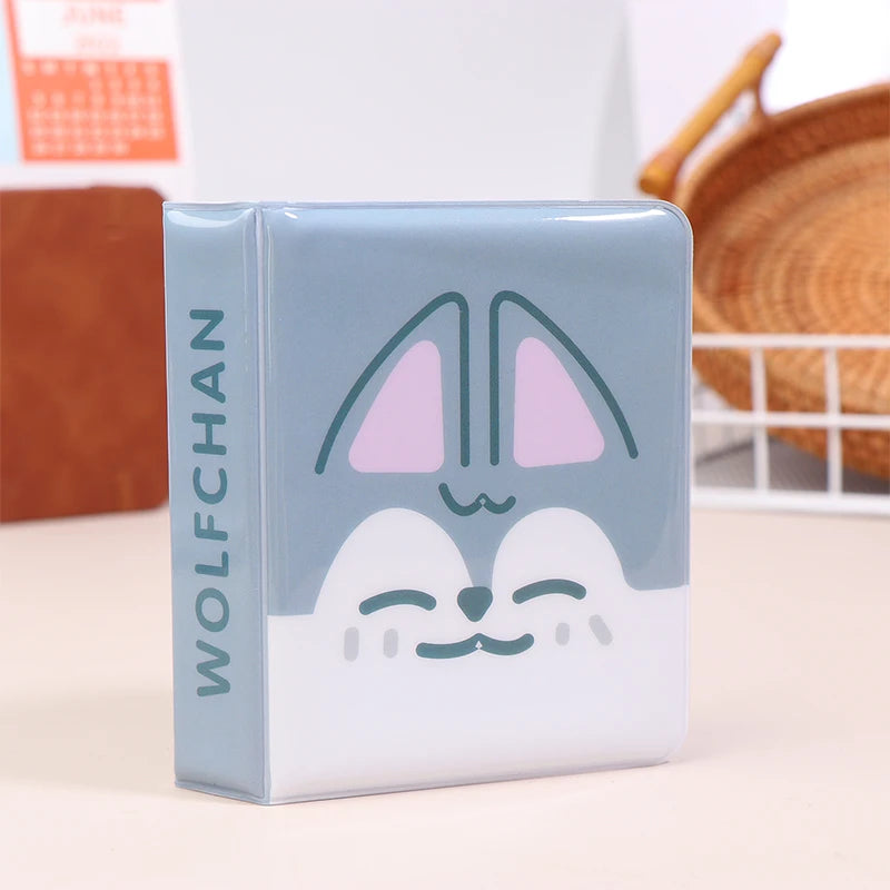 3-Zoll Kpop Fotokarten Album Cartoon Tier Design Idol Sammlung Buch