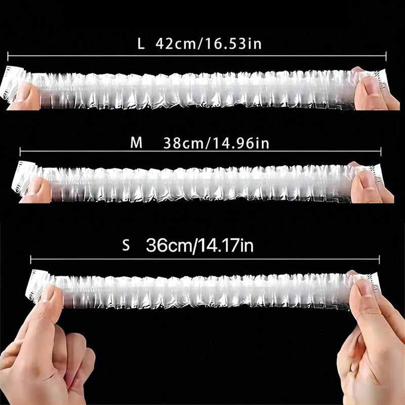 Einweg Folienabdeckung Mehrzweck Schrumpftasche für Haushalt Picknick Grill