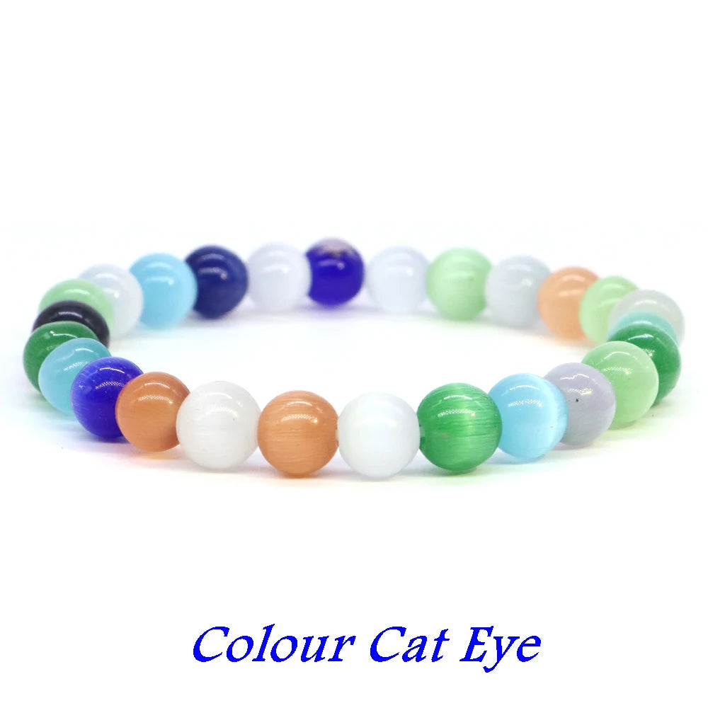 Natürliches Aquamarin Quarz Armband für Yoga und Meditation