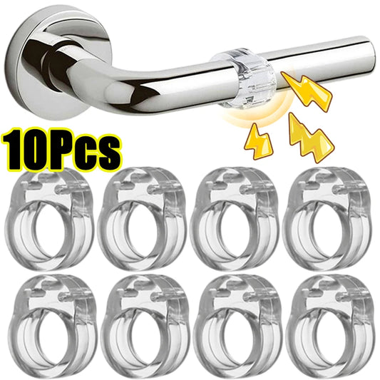 10 Stück Silikon Türstopper Stoßfest Türgriff Puffer Wand Schutz-Yabubest - Home & More