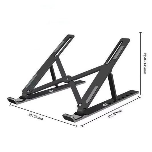 Faltbarer Laptop Ständer – Ergonomische Notebook Tablet Halterung mit Kühlung