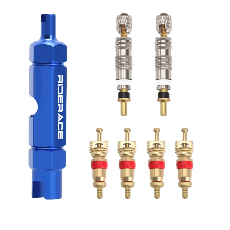 Präzises Presta Tubeless Ventil Core Kit – langlebig, abnehmbar - dicht