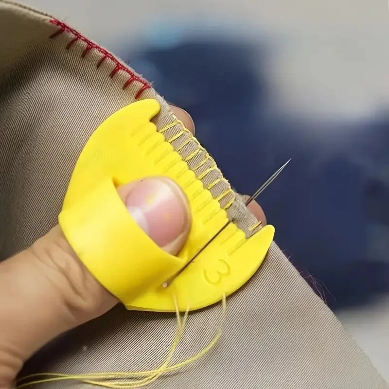 2er Set DIY Handnähhilfe für Kanten- und Stoffverarbeitung