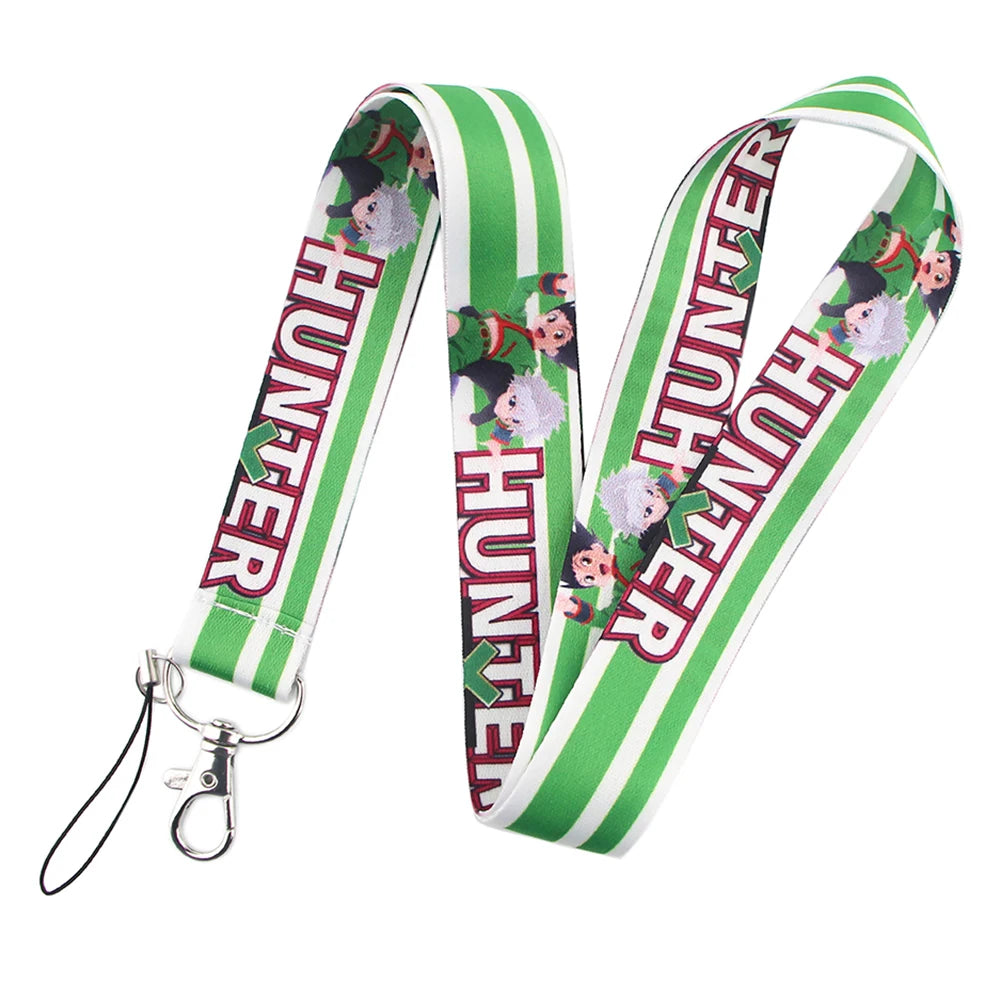 Anime Schlüsselband Lanyard für Schlüssel Ausweis Kartenhalter Geschenk