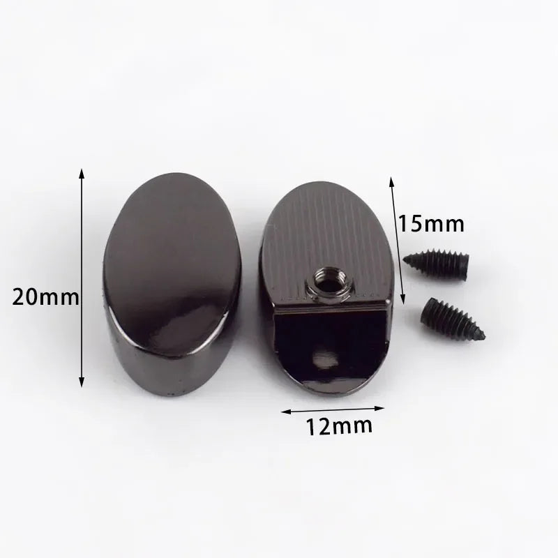 50 Metall Reissverschluss Stopper Clips DIY Zubehör für Taschen Kleidung