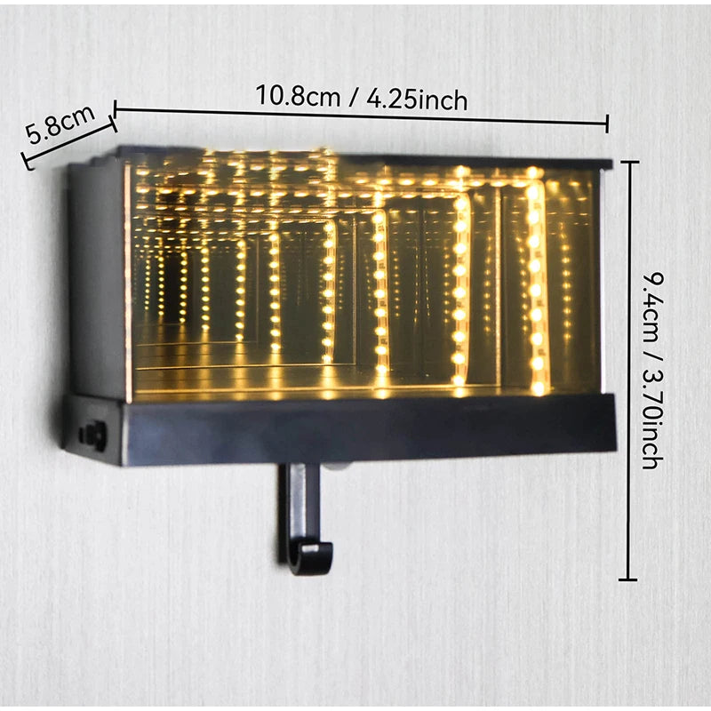 3D Gedruckter Autoschlüsselhalter Wandhalterung mit LED Haken-Yabubest - Home & More