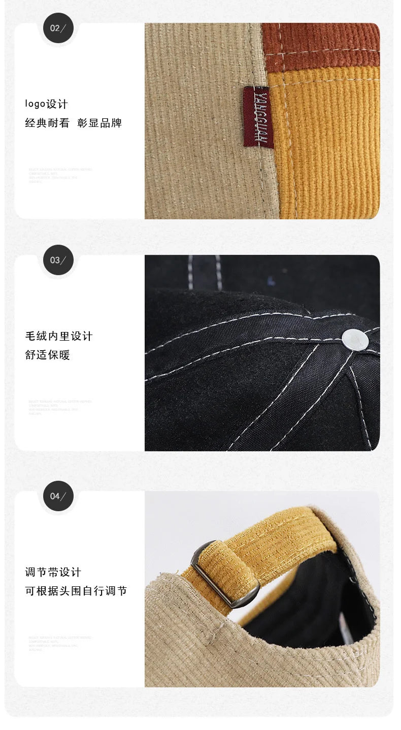 Kinder Winter Baskenmütze Unisex 52-56 cm – Warm und Stilvoll-Yabubest - Home & More