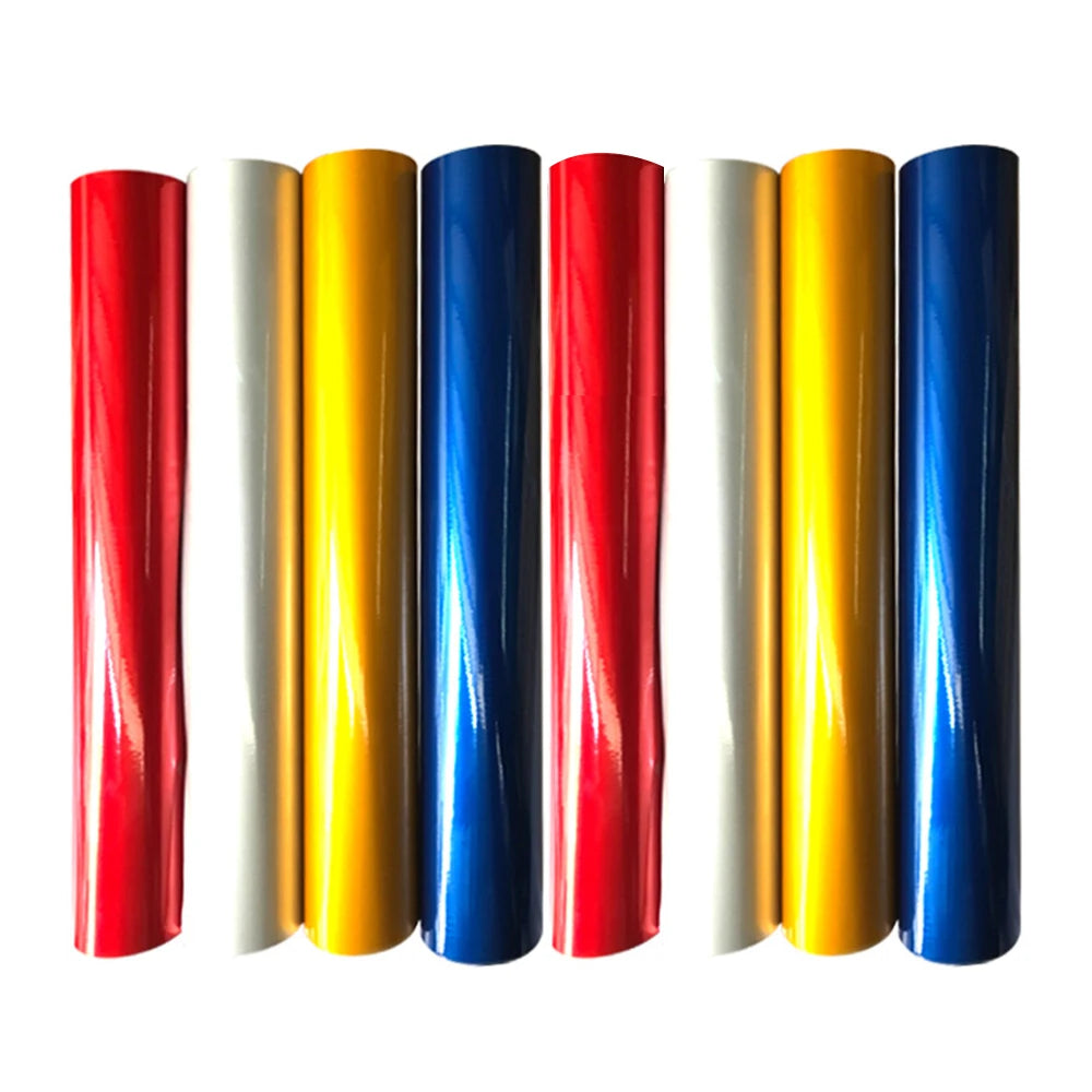 Reflektierende selbstklebende Vinylfolie in 4 Farben zum Basteln