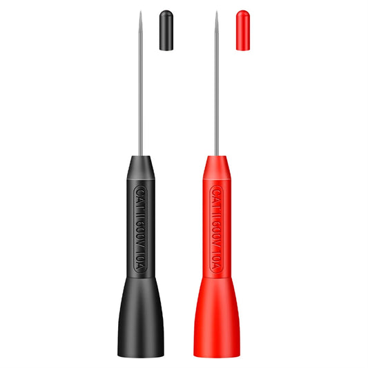 2 Stück isolierende Piercing-Nadel Testsonden 600V 10A für 2mm Leitungen