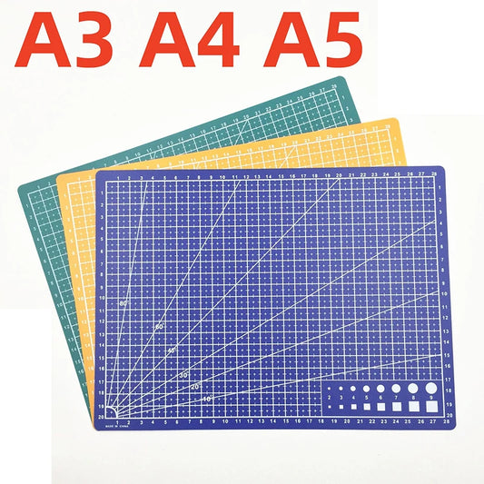 A3 PVC Schneidematte Einseitig geeignet für Patchwork Nähen DIY Leder