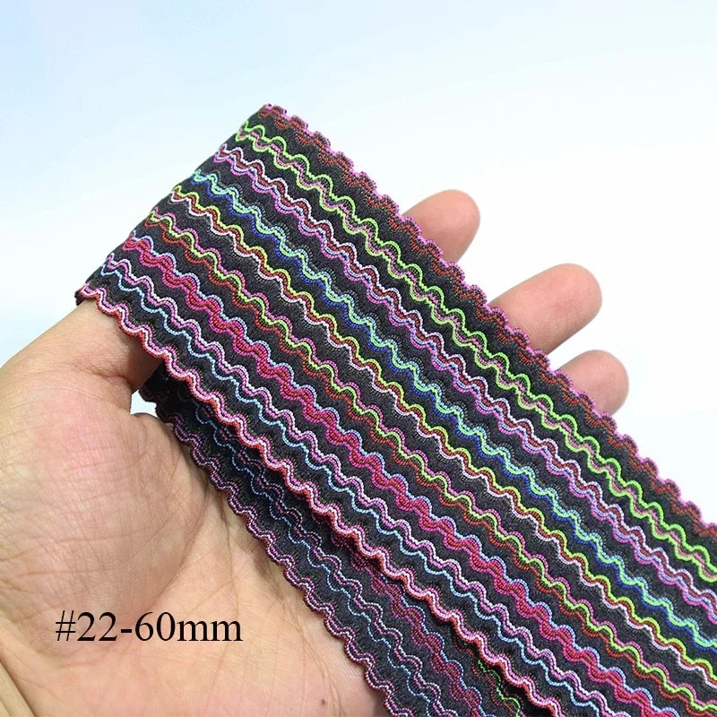 Elastisches Jacquard Gurtband für Kleidung und Nähprojekte