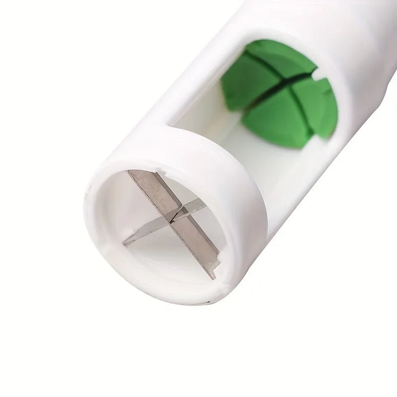 Multifunktionaler Traubenschneider und Obstschneider aus Edelstahl