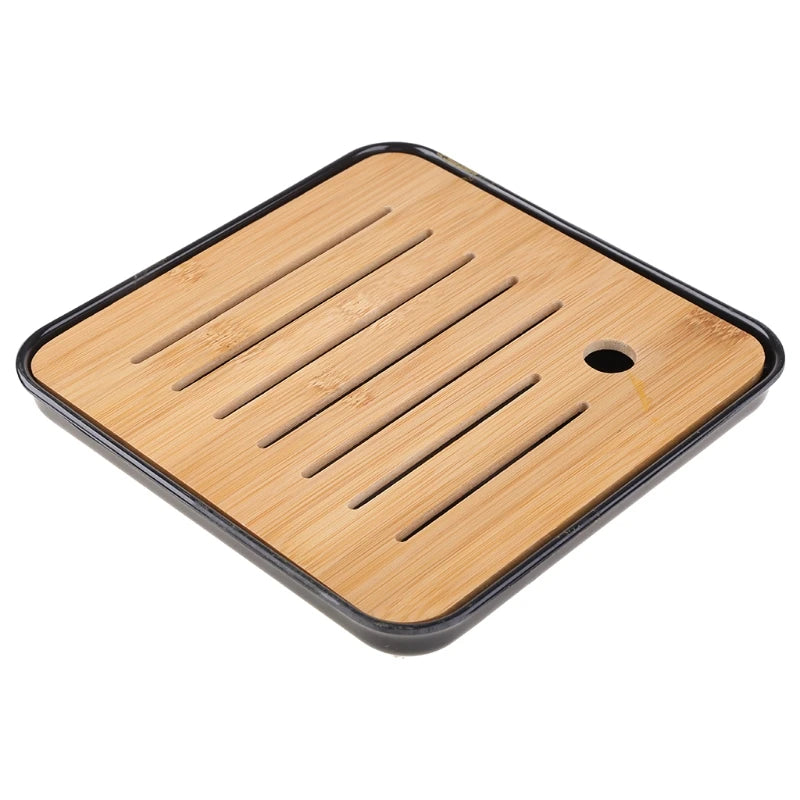 Bambus-Teetablett Mini Teetisch chinesischer Kongfu Tisch