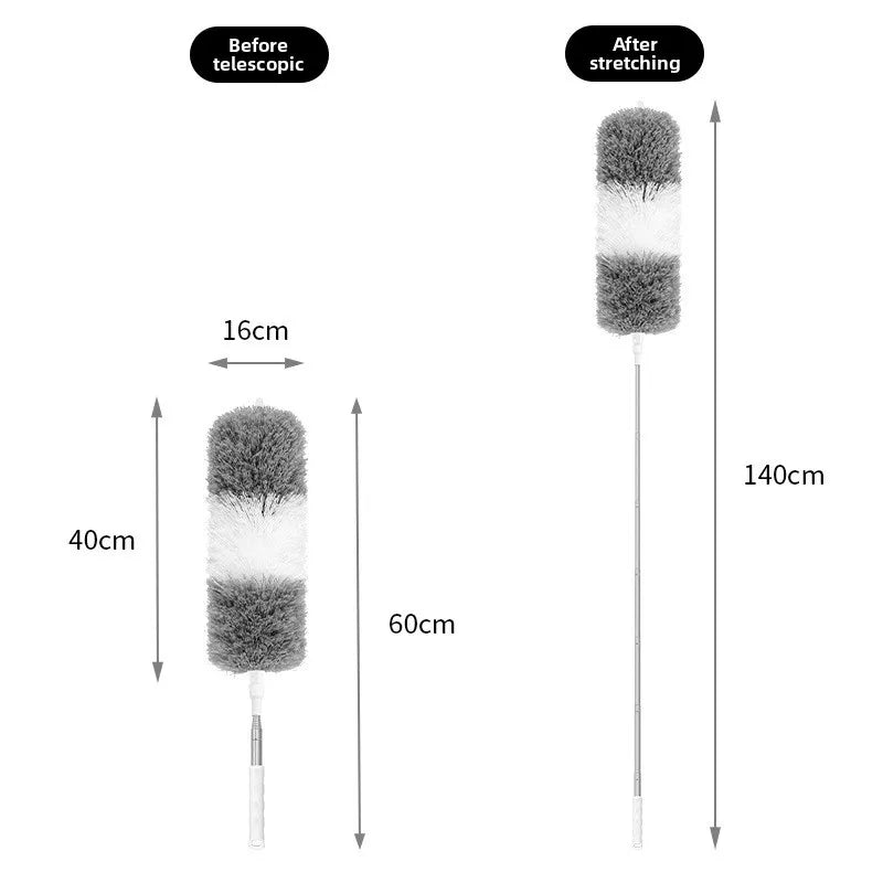 Mikrofaser Staubwedel Pinsel ausziehbar für Auto Möbel Klimaanlage Reinigung