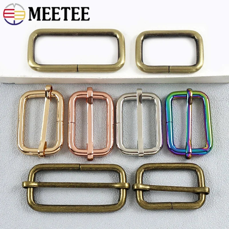 Rechteckige Metallringe Schnallen für Taschen und Gurte