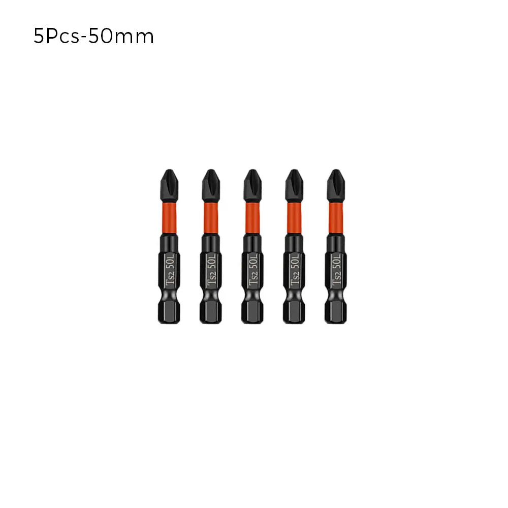 PH2 Magnetisches Kreuz Bit Set für Schraubarbeiten, Phillips, 5 oder 6 Stück
