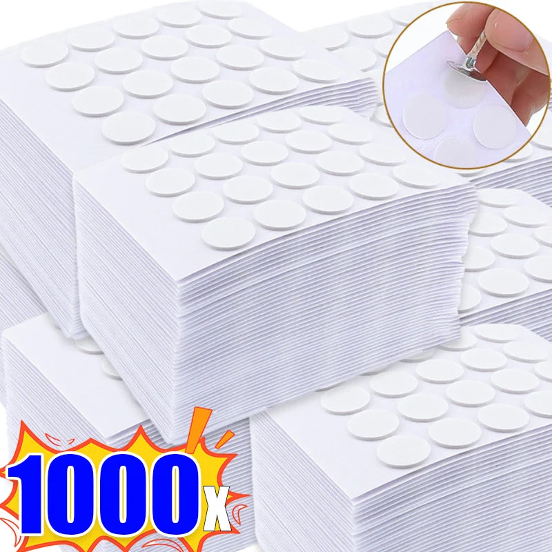 Kerze Docht Aufkleber 100 oder 1000 Stück Weiß doppelseitiges Klebeband