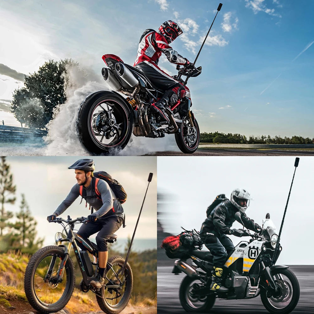 Praktischer Motorradhalter für Action Kameras