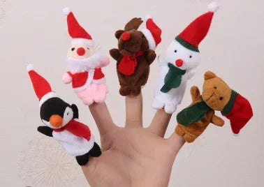 10-teiliges Tiere Fingerpuppen Set für Babys und Kinder
