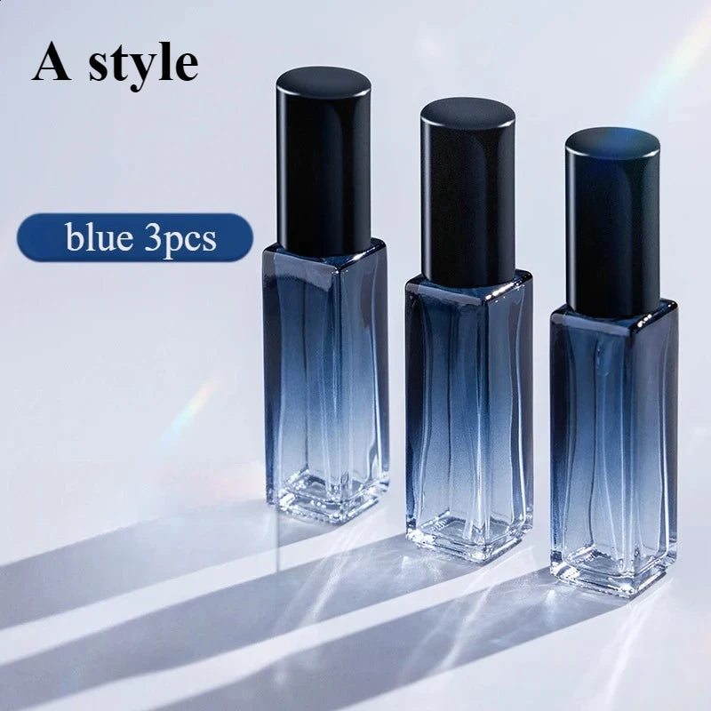 Set 3 Nachfüllbare Parfum Spray Flaschen aus Glas 5 ml und 10 ml