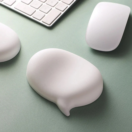 Ergonomische Silikon Handauflage für Maus - Tastatur – Büro - Zuhause
