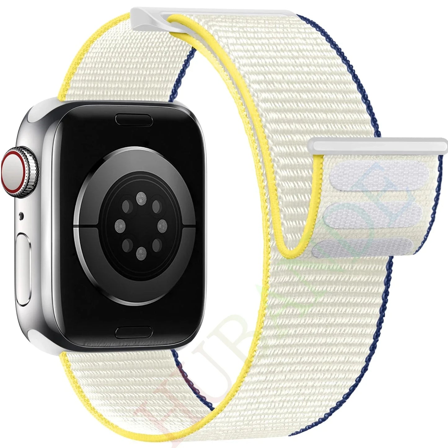 Atmungsaktives Nylonarmband für Smartwatch 38-49 mm, Unisex
