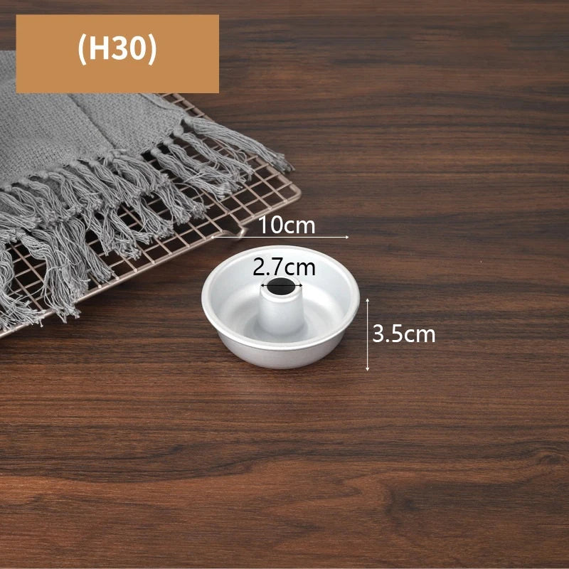 Vielseitige Aluminium Ring Backform für Donuts und Savarin