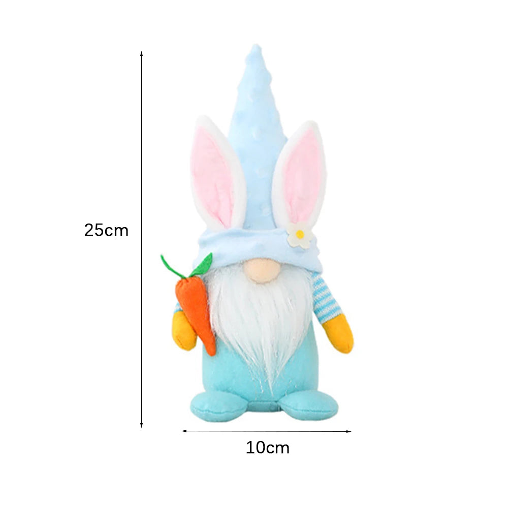 Ostern Zwerg-Kaninchen Puppe Fröhliche Frühling Dekoration Hängend-Yabubest - Home & More