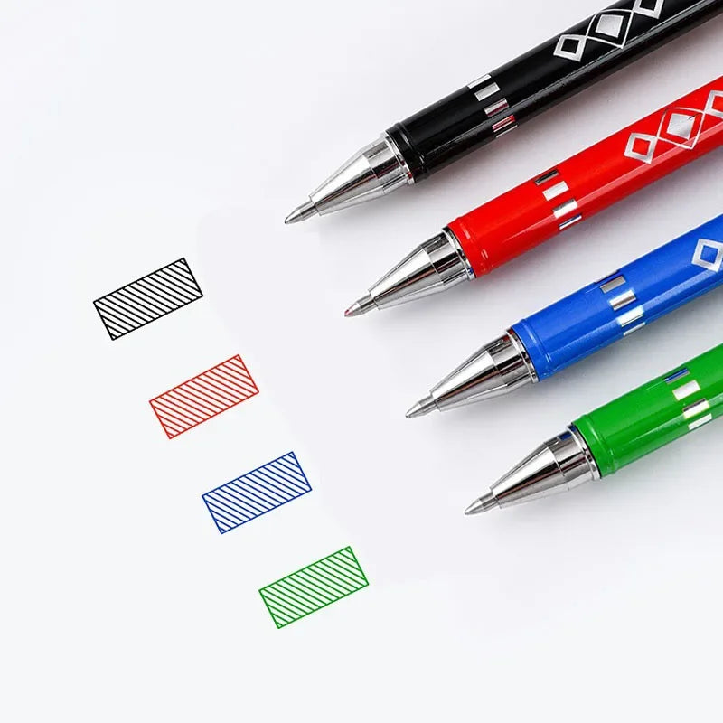 4er Set 0,7 mm wärmelöschbare Gelstifte für Schule und Büro