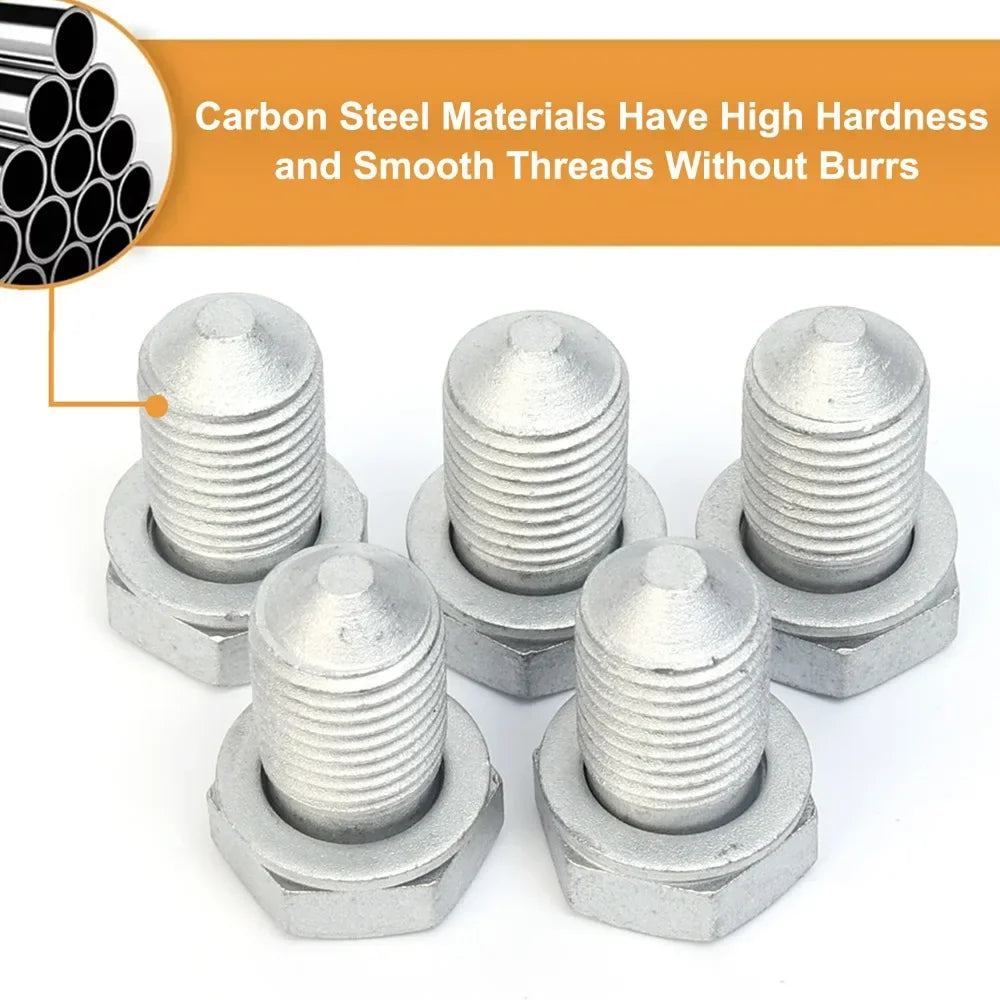 Ölablassschraube Set N90813202 Kohlenstoffstahl Ersatz Ölwechsel