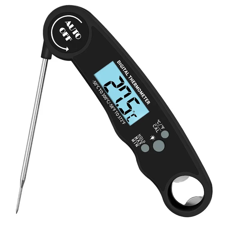 Digitales kabelloses Ofen Thermometer mit Fleischtimer und Sonde