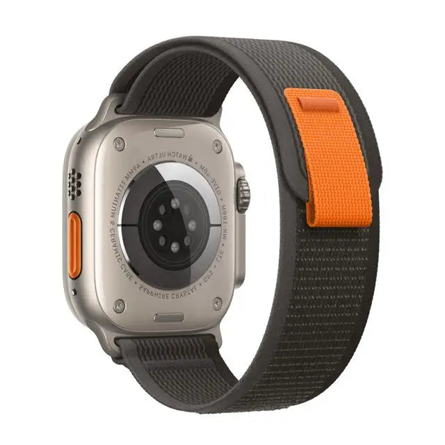 Nylon Trail-Loop Armband kompatibel für Smartwatches 38-49 mm Unisex