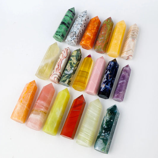 Polierter Kristallturm Heilstein – Energie Deko für Zuhause