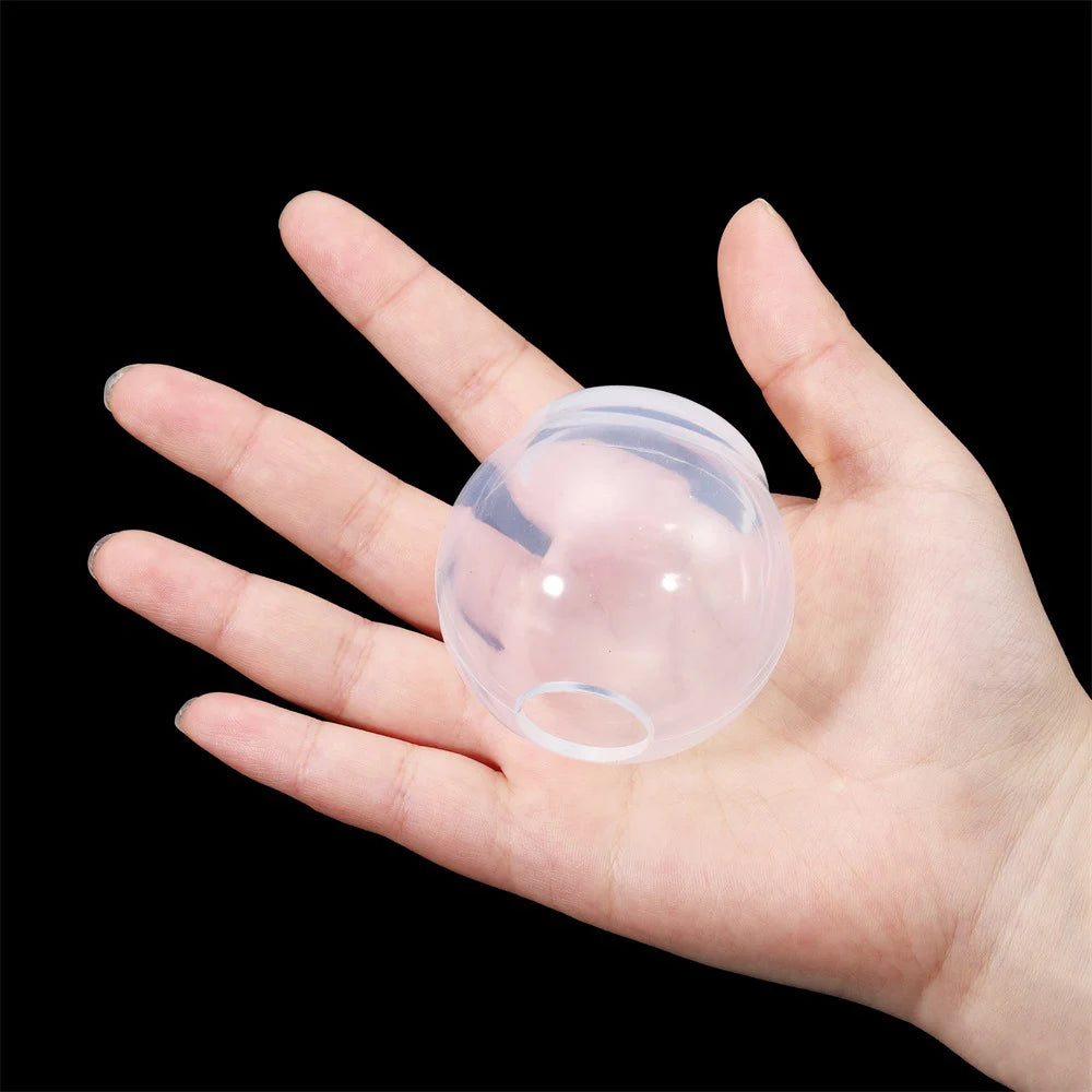 Transparente handgemachte Silikonform für 3D Kugel Epoxidharz DIY Schmuck