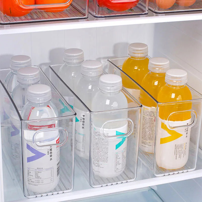 Transparente Kühlschrankbox – Robuste PET Aufbewahrung für Obst - Gemüse