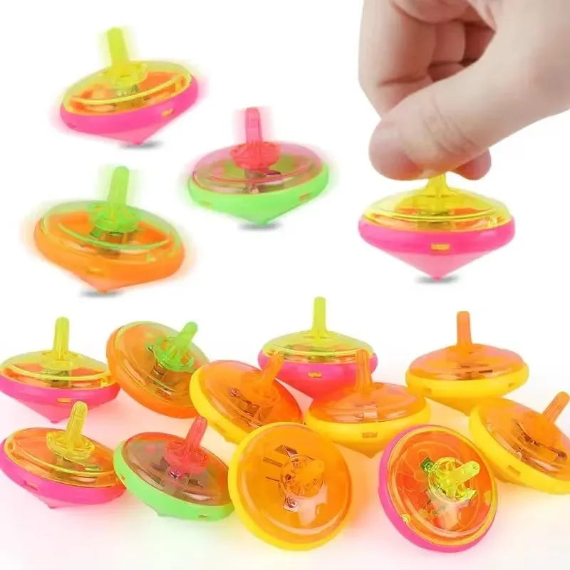 5er Pack LED Kreisel zum Spielen und als Partygeschenk für Kinder