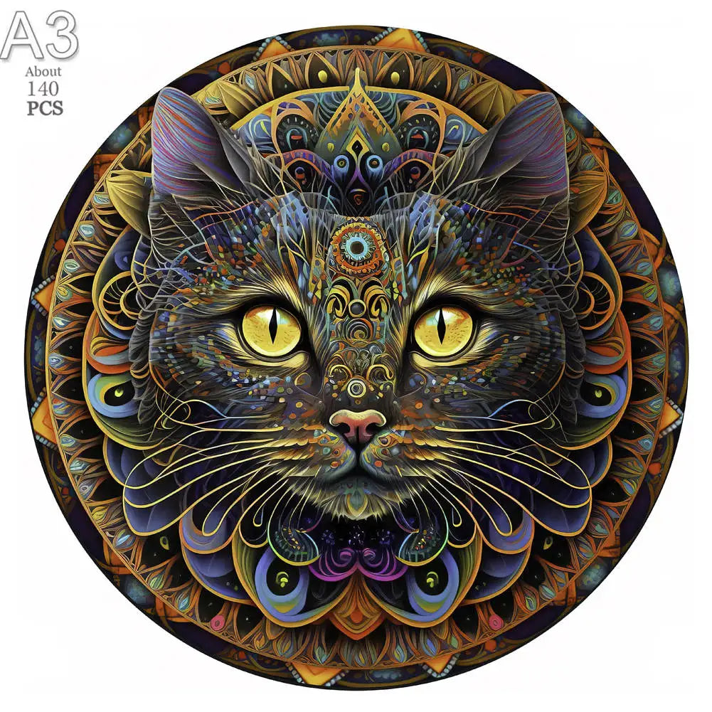 Fesselndes 3D Holzpuzzle Tier für Erwachsene und Kinder