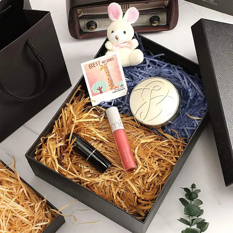 Glitzernder Bastpapier Füllstoff 20 50 g für Geschenkverpackung und Deko