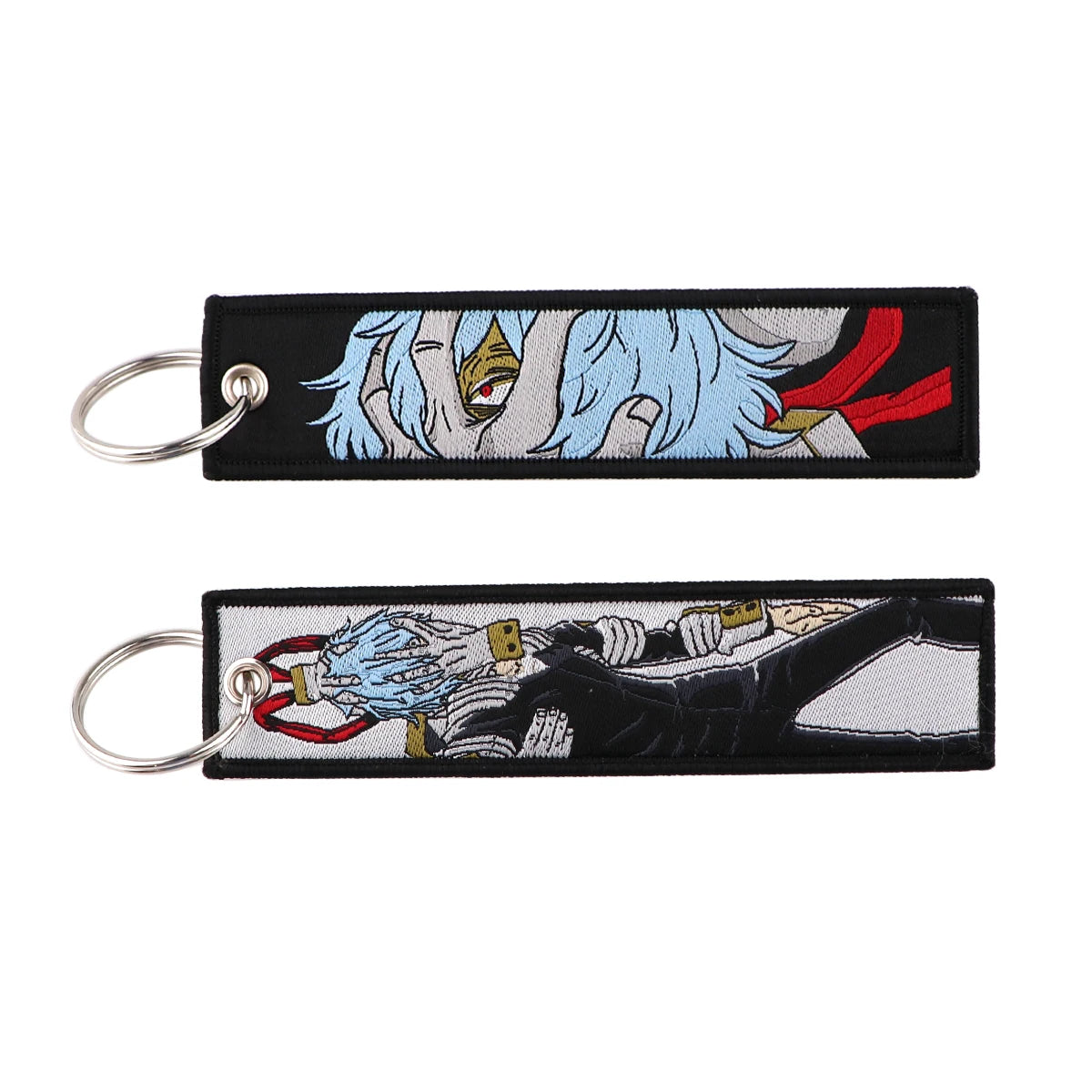 Manga Cartoon Schlüsselanhänger aus Metall für Motorrad und Auto 13cm