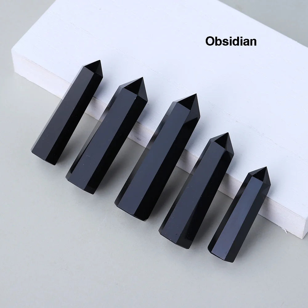 Polierter Kristallturm Heilstein – Energie Deko für Zuhause