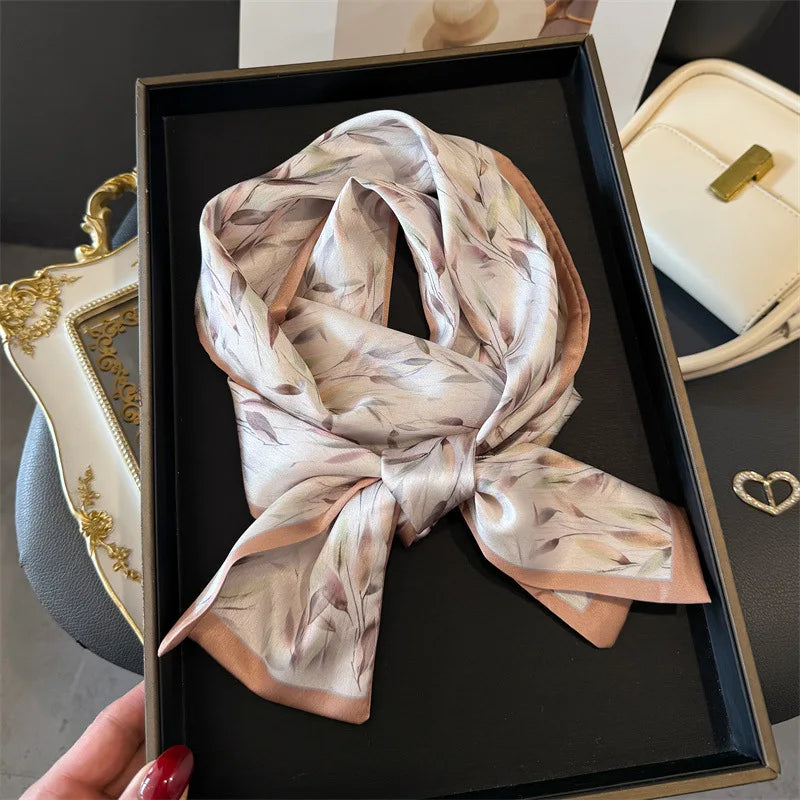 Dünner Seidenschal für Frauen – Multifunktionales Halstuch-Yabubest - Home & More
