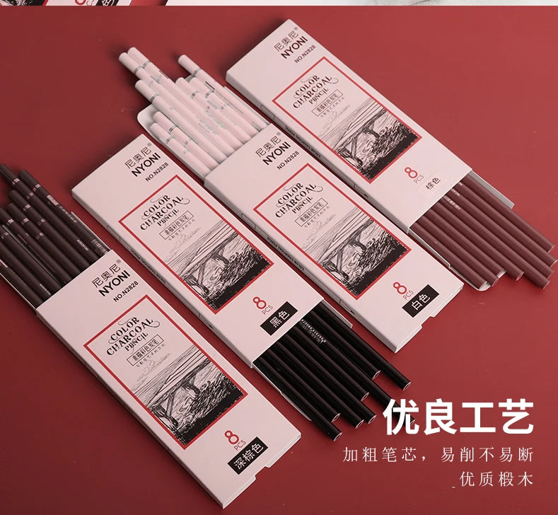 Set Künstler Pastellstifte mit 4 mm Kern für kreative Zeichnungen-Yabubestshop