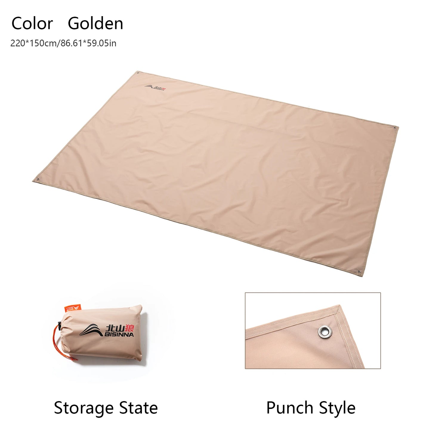 Tragbare wasserdichte Camping Picknickmatte aus Oxford