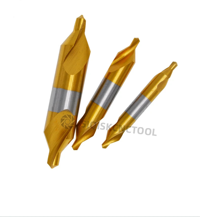 HSS Zentrierbohrer-Set 6-tlg. für präzise Metallbohrungen (1,0-5,0mm)