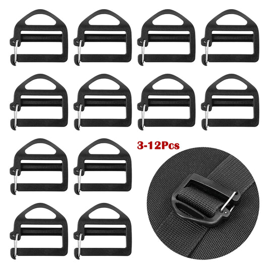 3 bis 12 Stück G-Haken Gurtband Clip 25 mm Schnellverschluss Ersatz
