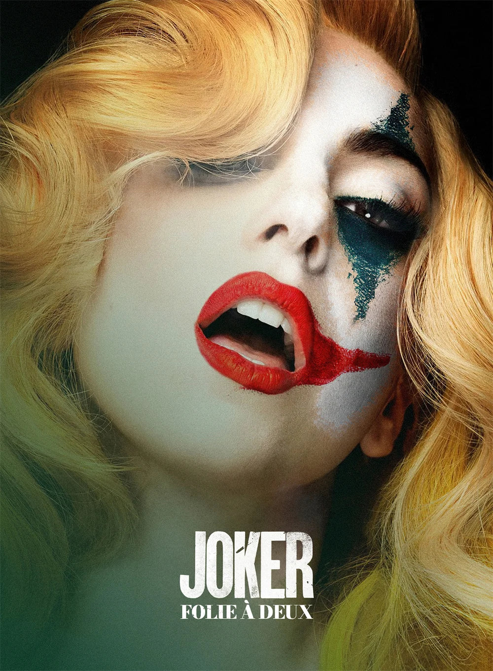 Abstraktes Leinwandgemälde als stilvolle Vintage Wanddekoration